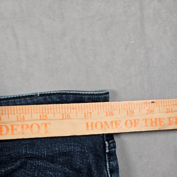 Revtown Automatic Jeans Mens 36x30 (Actual 36x28) Blue Dark Wash Denim Relaxed - Picture 8 of 13